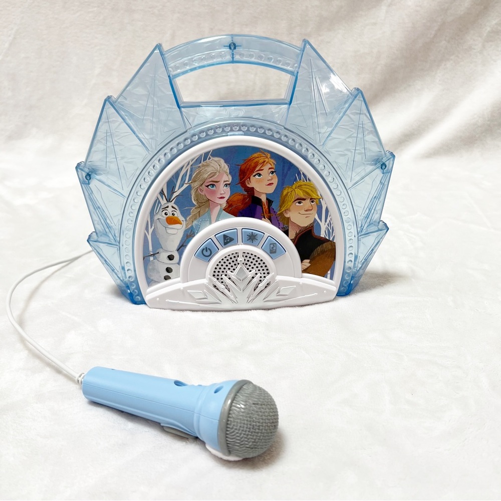 Disney Frozen Blue Karaoke Machine